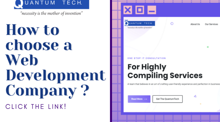 How To Choose a Web Development Company.